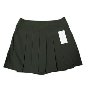 Athleta Endless Pleated Skort Women’s 14 Dark Green